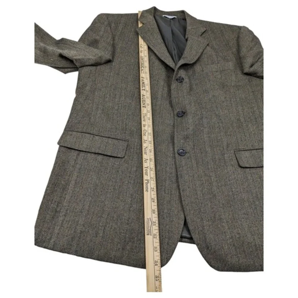 Joseph & Feiss Herringbone Lambswool Blazer‎ 46R